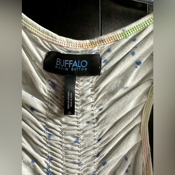 Buffalo David Bitton ruched tank size Large - Picture 5 of 11